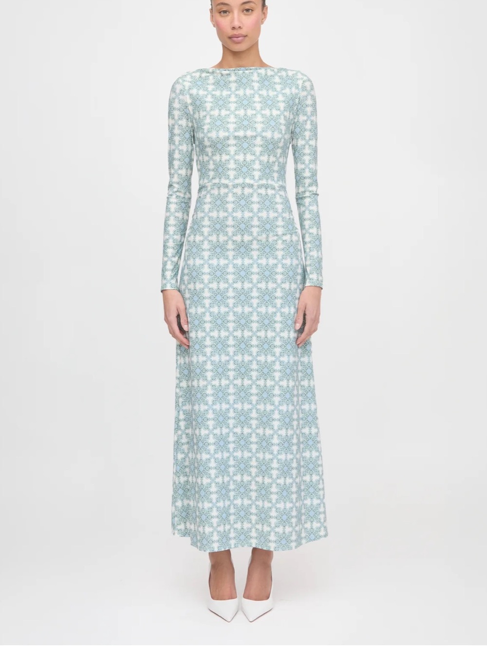 Hill house home The Selene Dress Long Sleeve Maxi Dress, XS M